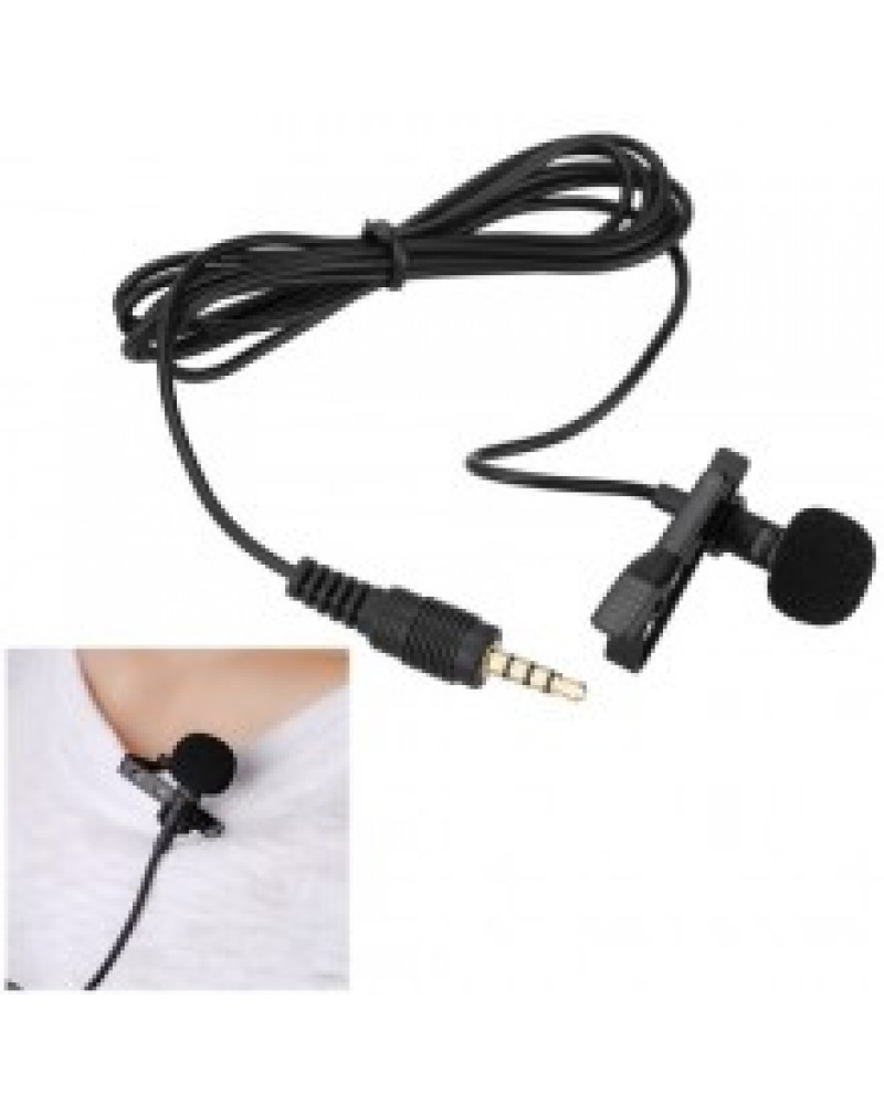 Jh043 Lavalier 35mm Jack Condenser Wired Mic For Smartphone